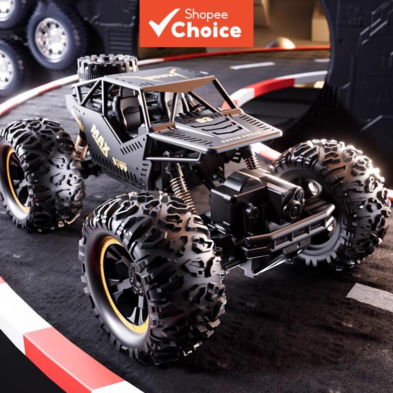 Caminhão RC de Liga 4x4 Controle Remoto, Brinquedo para Crianças Menino, Presente de Formatura, Item Final, Caminhão