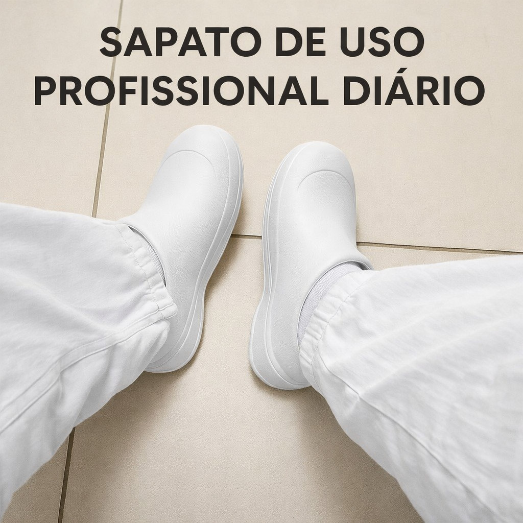 Sapato Epi Medico Antiderrapante Enfermagem Cozinha Hospital