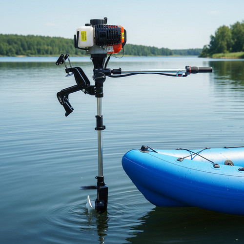 Motor De Popa A Gasolina 63cc Barco Caiaque 3,3hp 7500 Rpm em Oferta na Shopee