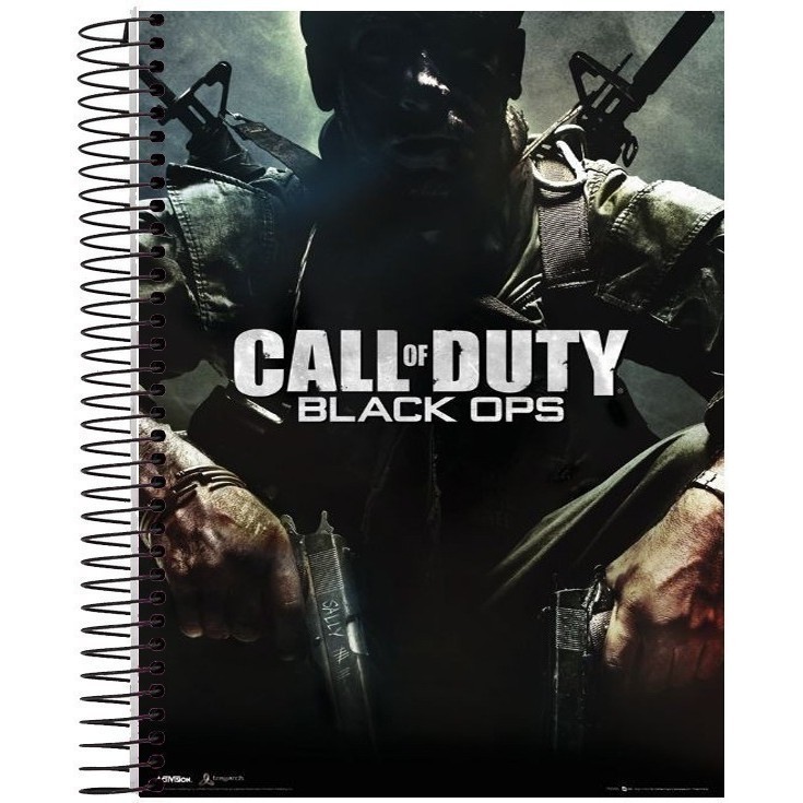 Caderno     10 Matérias Call Of Duty