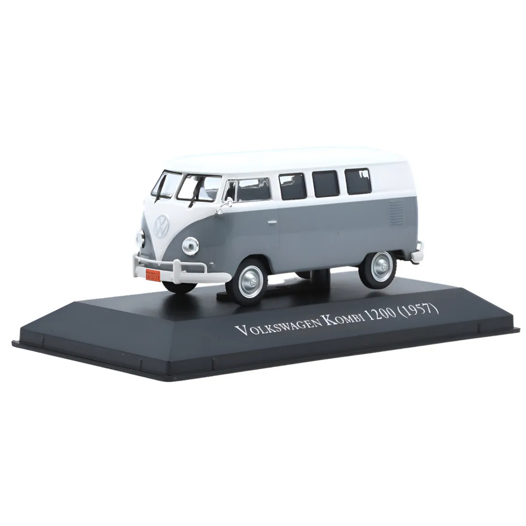 Miniatura Carros Clássicos do Brasil Kombi 1200 Volkswagen