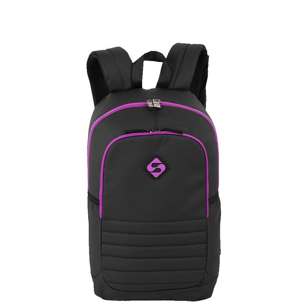 Mochila Sestini Magic Hydroblock - Preto e Roxo em Oferta na Shopee