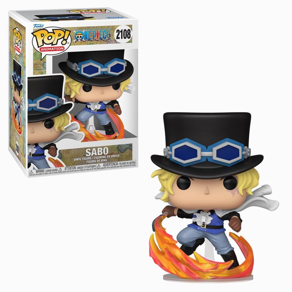 Boneco Funko Pop! One Piece Egghead - Sabo em Oferta na Shopee