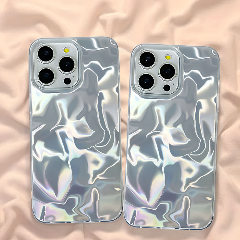 Ins Capinha Para Samsung Galaxy A03 A04 A05 A06 A10s A20 A30 A32 A50 A51 A52 A56 A71 A72 4G 5G Silicone Onda De Água Cas