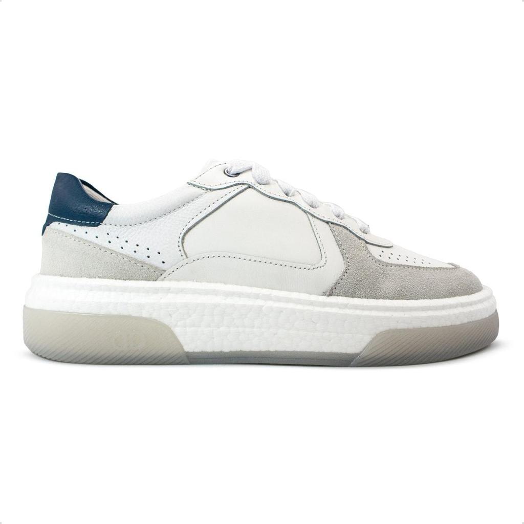 Tênis de Couro Democrata Masculino Denim Beat Pulse 623101 em Oferta na Shopee