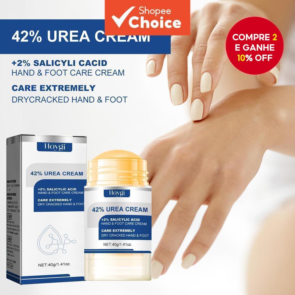 Creme Ultra-Hidratante Para Pés Com Ureia De 40g-60 % De E Aloe Vera , Suaviza Secos Rachados , Esfoliante Suave , Cuida em Oferta na Shopee