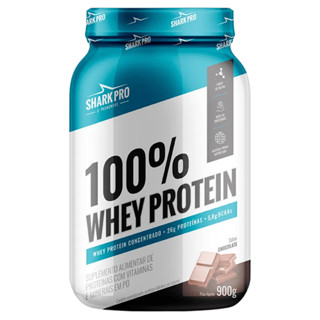 100% Whey Protein Pote 900g Shark Pro em Oferta na Shopee