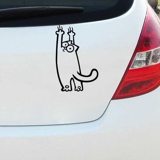 Adesivo Gato Garras Adesivo Decorativo Para Carro Moto Caminhão Notebook ALTA  QUALIDADE em Oferta na Shopee