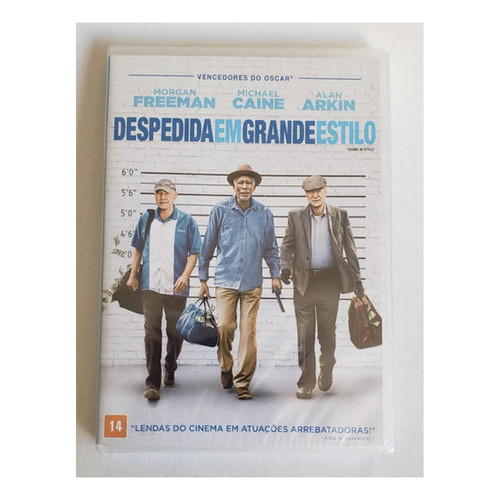 Dvd Despedida Em Grande Estilo Morgan Freeman Original Lac