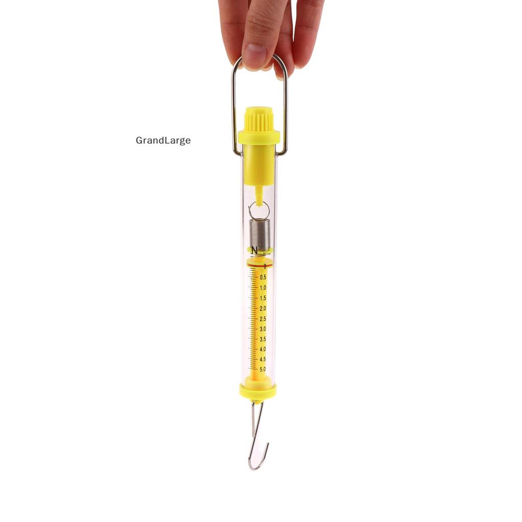 [GrandLarge] Ensino Mecânica Física Prop Newton Gram 14005 Dinamômetro Cilíndrico 1N/2.5N/5N/10N Escala De Primavera Equ