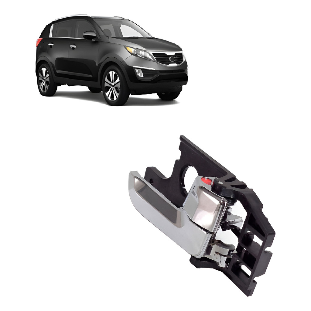 Maçaneta Interna Dianteira Sportage 2006/2010 Direita Cromad
