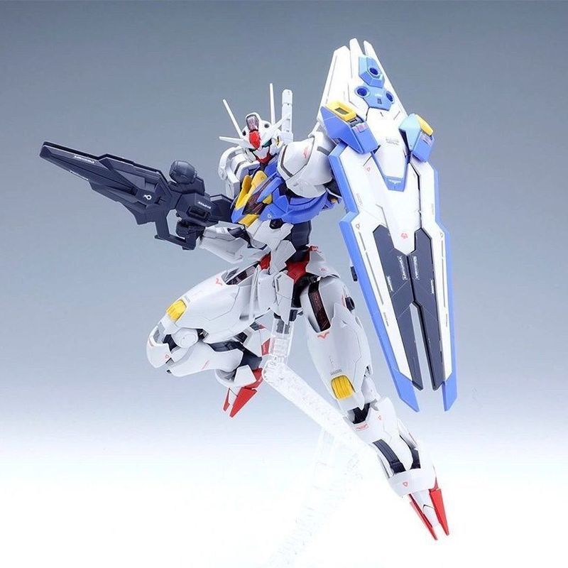 Xingdong HG Wind Spirit Assembly Mecha Witch Mercury 144 Modelo de Montagem Personagem Principal AERIAL Modelo de Mecha