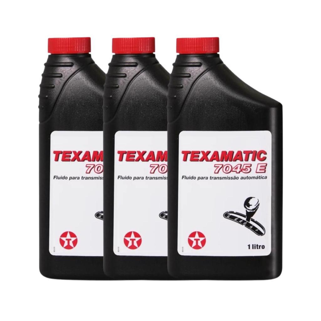 Óleo Transmissão Automatica Texamatic 7045 E Texaco 3 Litros Texaco kit32052153