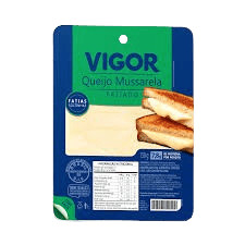 Queijo Mussarela Fatiado Vigor