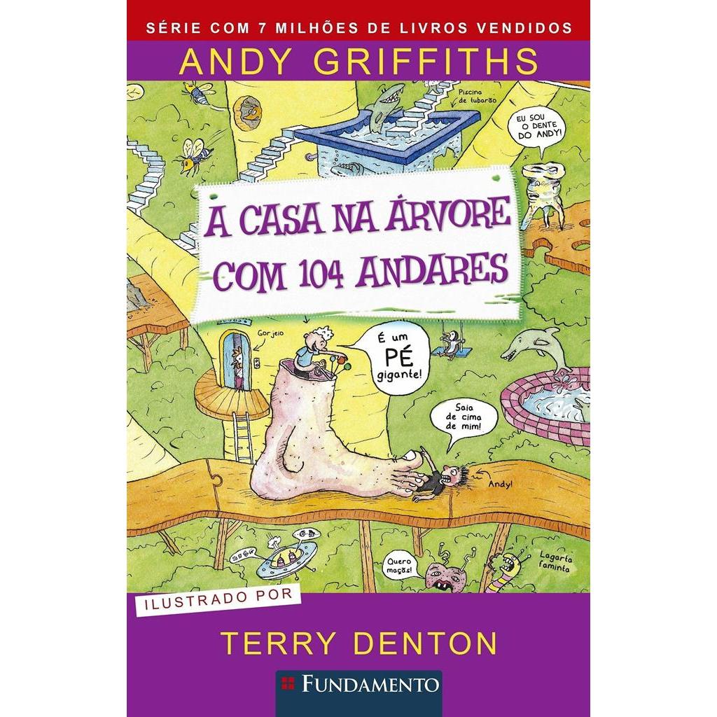 A Casa na Arvore com 104 Andares autor Andy Griffiths