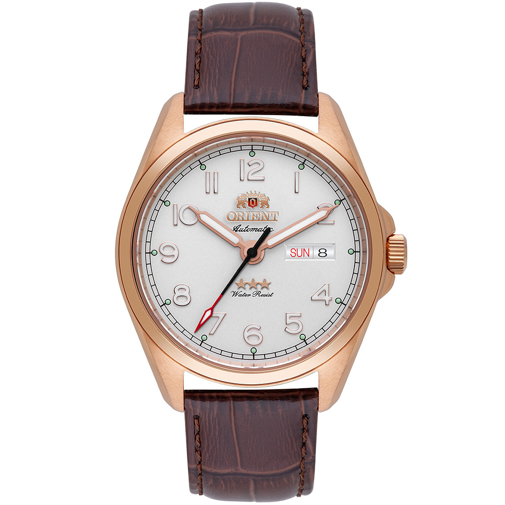 Relógio Orient Automático Dourado 3 Estrelas YN6RC006-S2NX