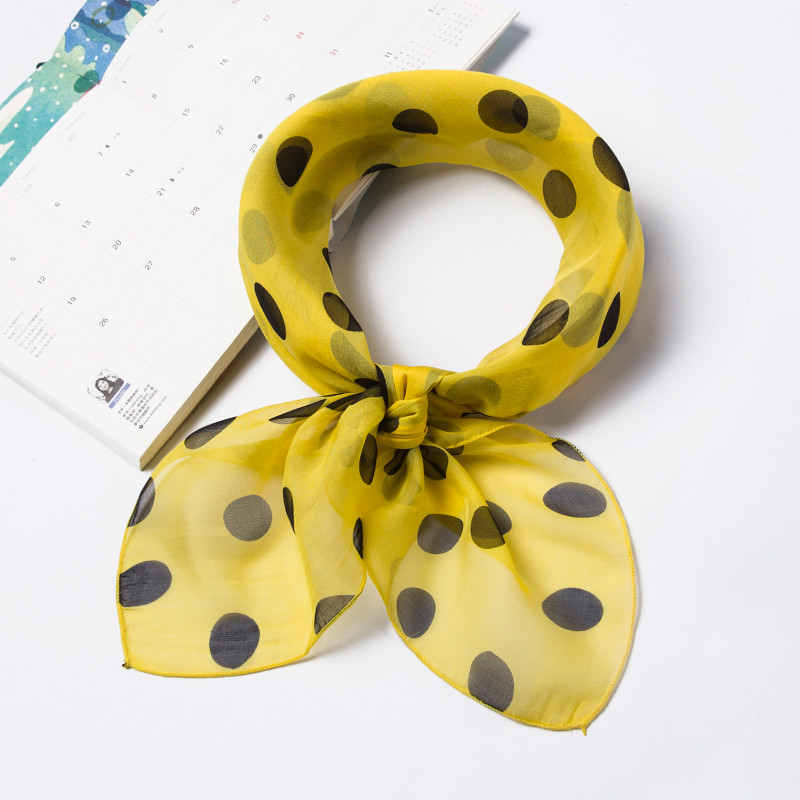 Crianças lenço de seda primavera outono estilo fino seda amoreira pequeno lenço quadrado menina bebê lenço de seda menin