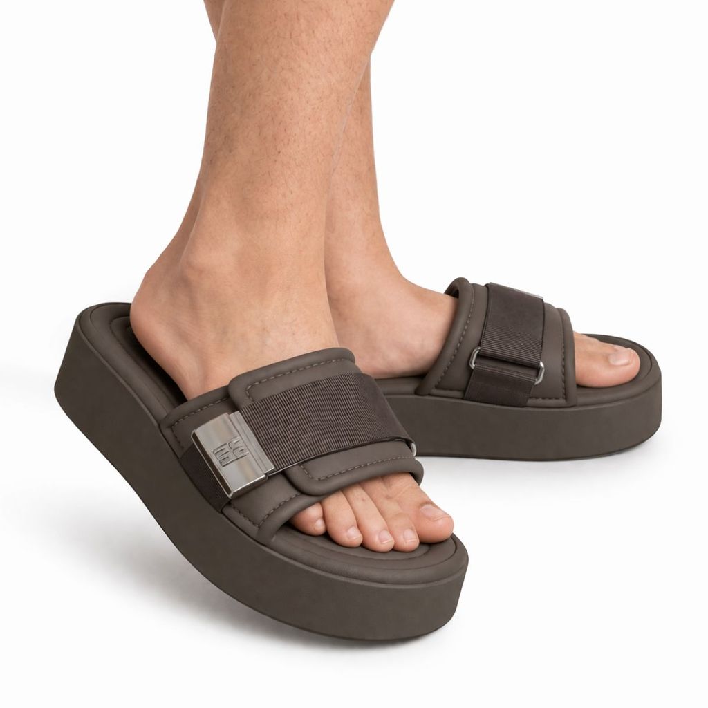 SANDALIA MELISSA FREE MUSE PLATFOR MARROM