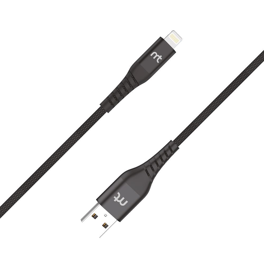 Cabo Lightning para USB-A Preto, 1,5 metros, Mistertech