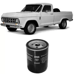 Filtro Óleo A10 C10 Caravan Opala 67 A 92 Mann-filter W930/6