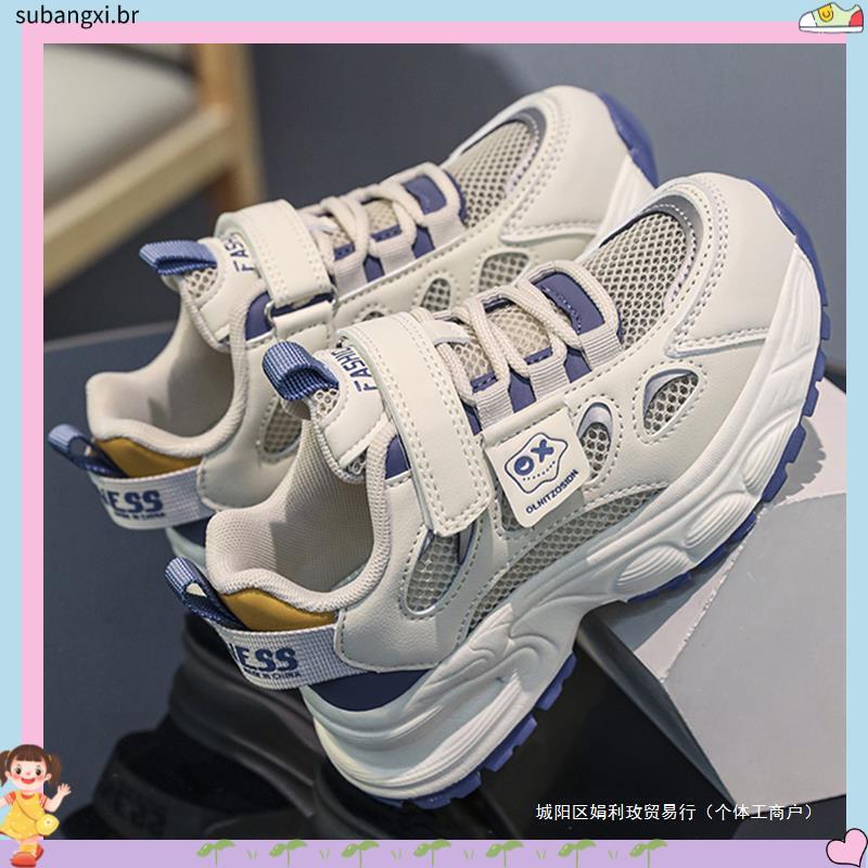 tênis infantil masculino kit tênis infantil masculino Meninos sapatos tênis 2024 novo outono inverno crianças correndo