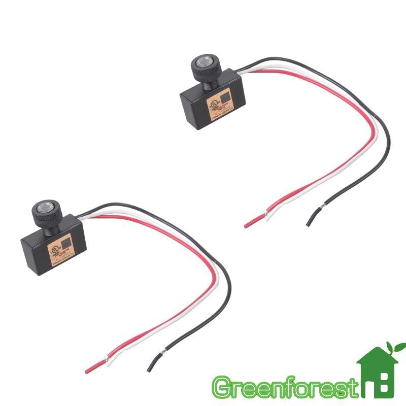 greenfor 2 Unidades Sensores Luz Externa Interruptores Indutivos Para Iluminação Caminho Lâmpadas Varanda