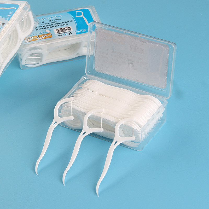 Kit 10/100/200/300 Unidades de Fio Dental em Formato de Arco