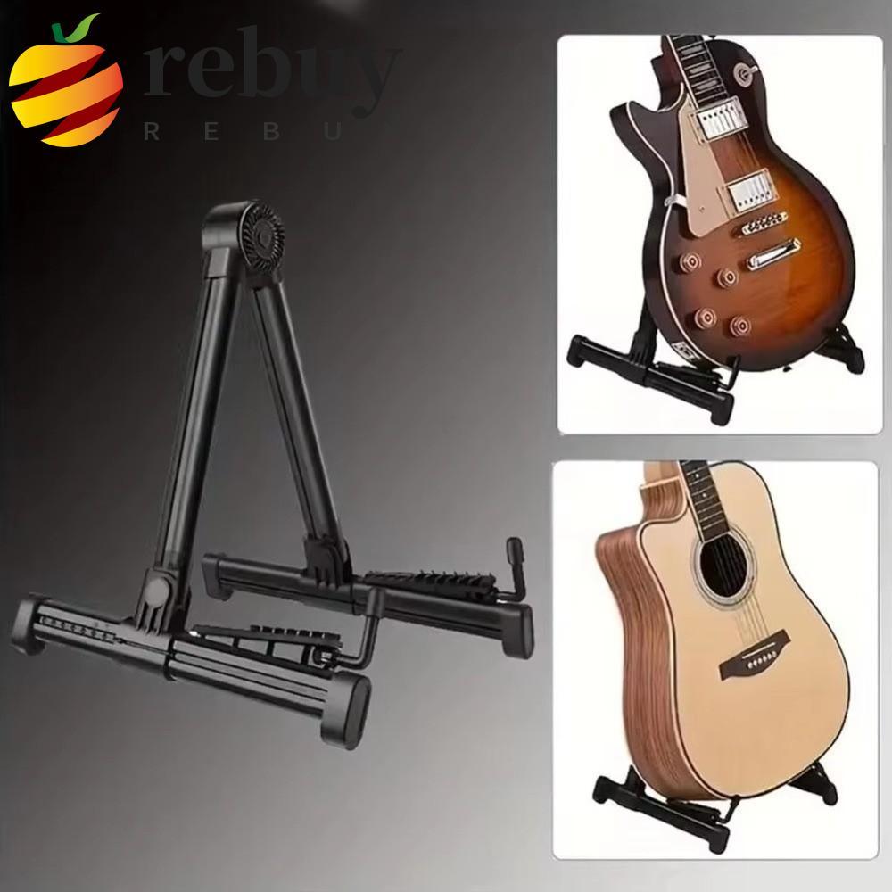 REBUY1 Suporte De Exibição De Guitarra , Dobrável Universal Vertical , Profissional