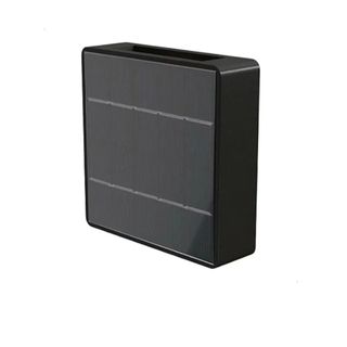 Arandela Solar Duplo 1W 3000K 80LM IP65 Biv Preto Pix