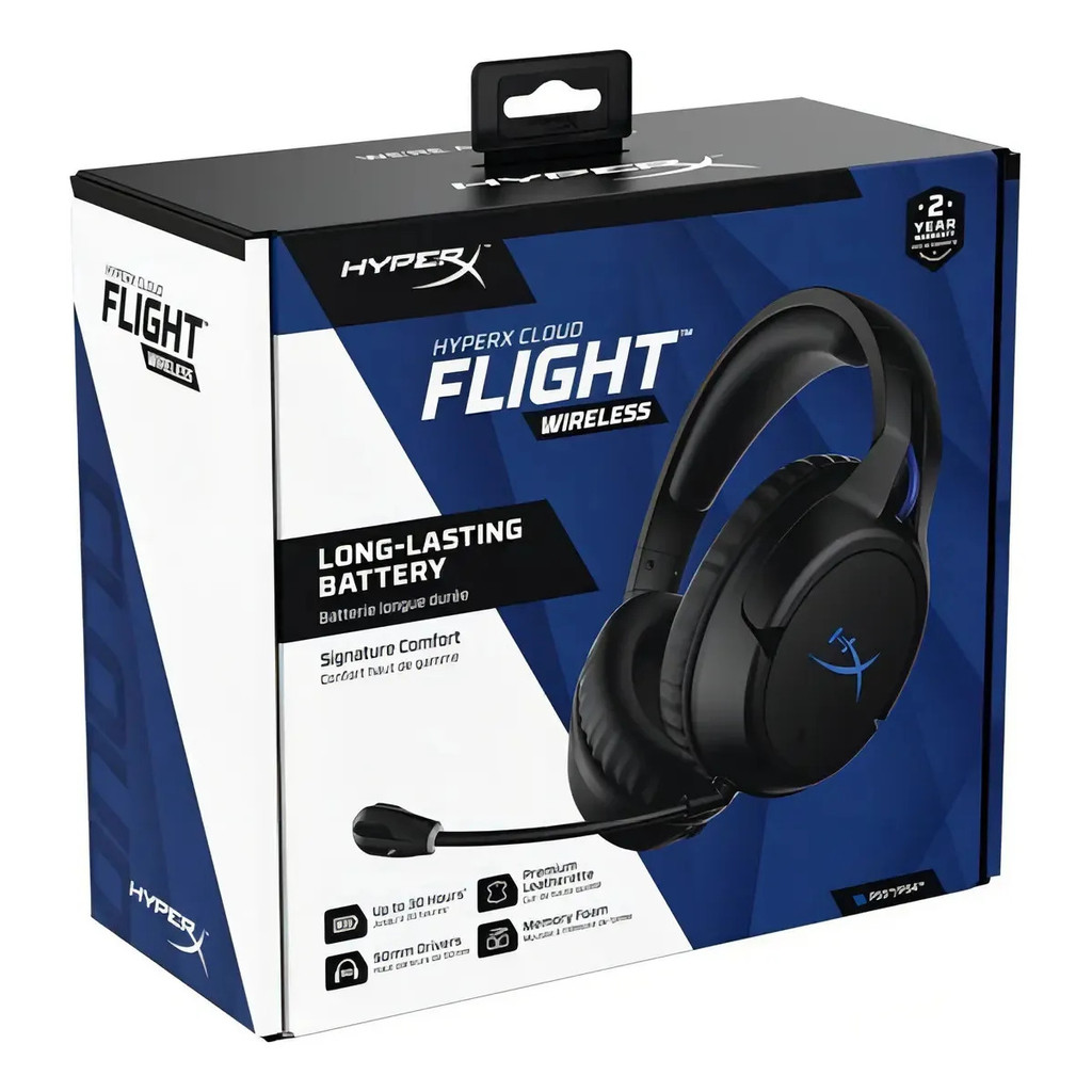 Headset Gamer Sem Fio Hyperx Cloud Flight Gaming Ps4 Ps5