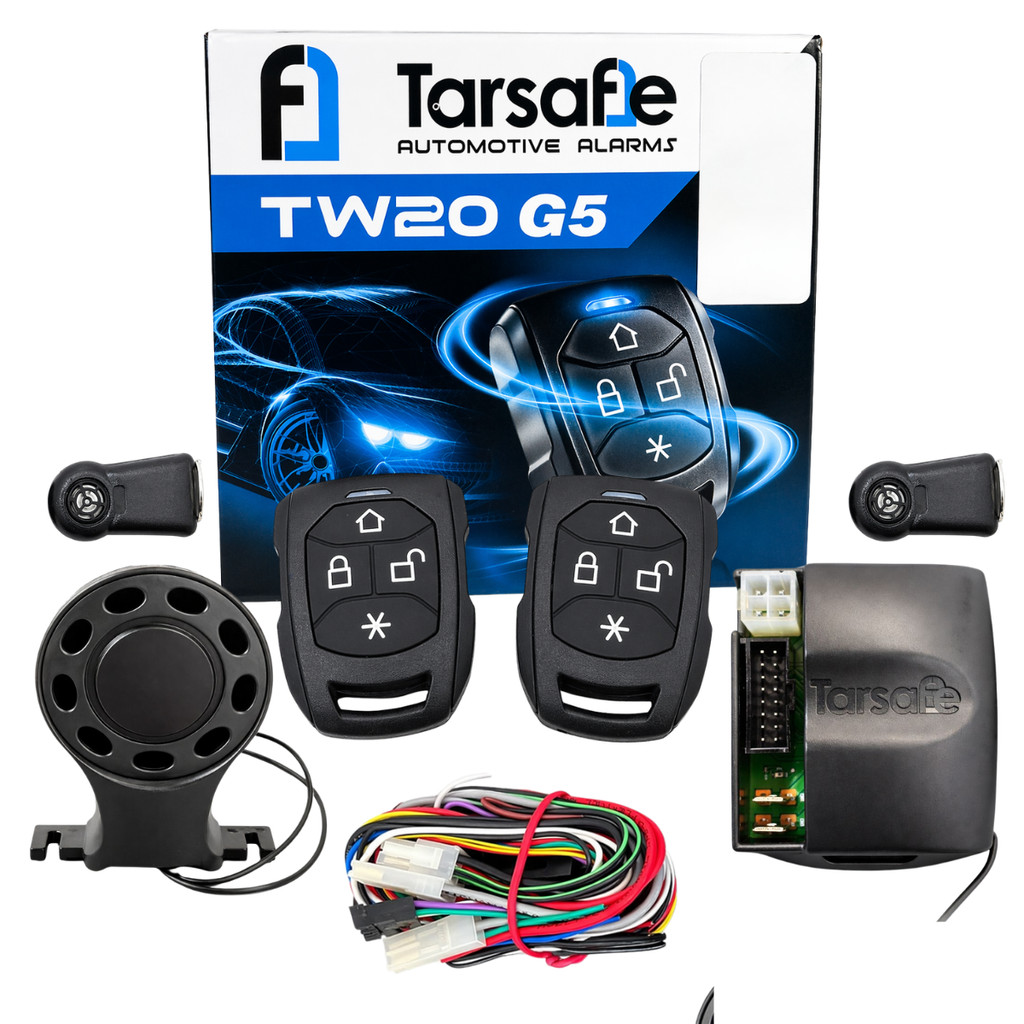 Alarme Automotivo Tarsafe Tw20 G5 Universal 2 Controles