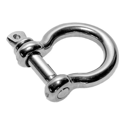 Manilha Inox Balão 6mm Seariver Ancoras De Barcos, Lanchas