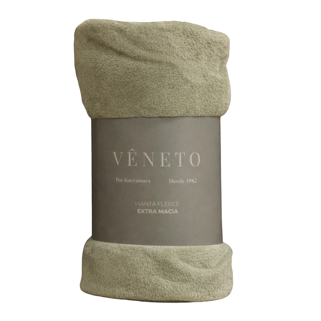Manta Fleece Microfibra 180g Vêneto Verde