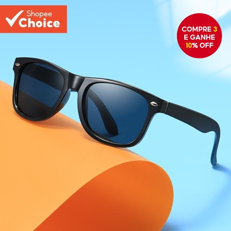 Óculos De Sol UV400 Infantis – Bloco Colorido Estilo Coreano , Proteção Solar De Verão Para Meninos E Meninas
