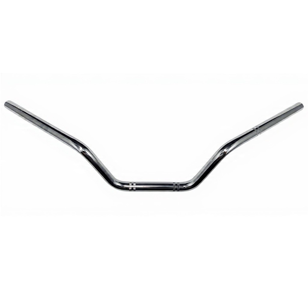 GUIDÃO CHAPAM CROMADO SEM PESO PARA SUZUKI INTRUDER 125