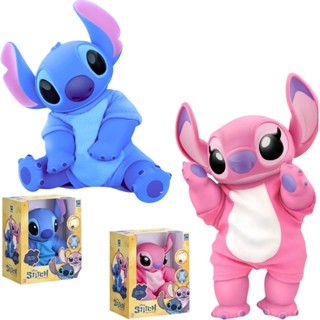 Boneco Angel Stitch Coleção Amor de Filhote Vinil Disney Brinquedo Infantil - Roma em Oferta na Shopee