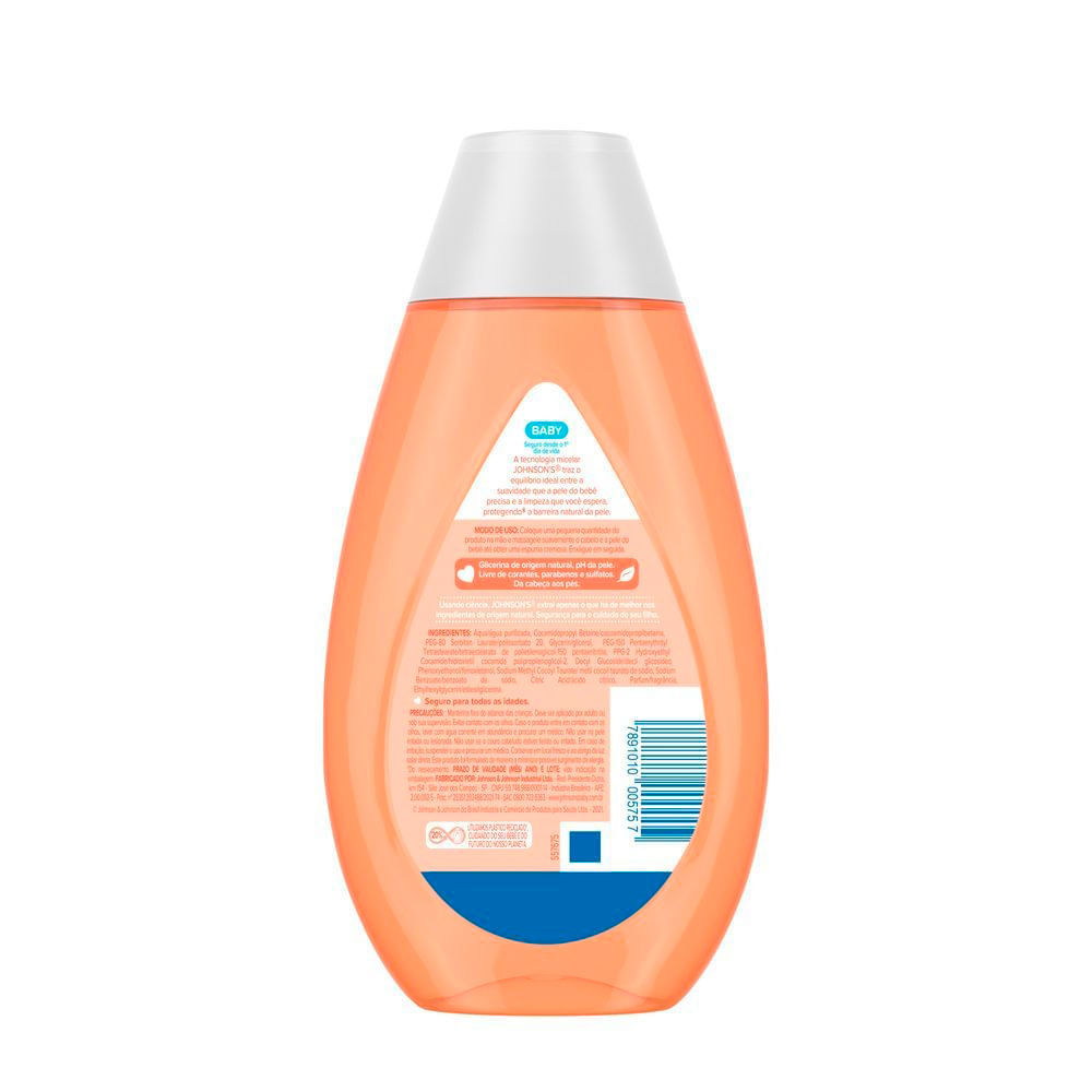 Detalhes do Sabonete Líquido de Glicerina Johnson's Baby 200ml