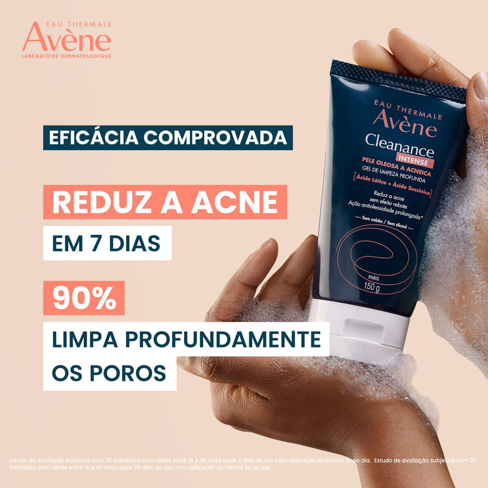 Detalhes do Cleanance Intense Avène Gel de Limpeza Profunda 300g