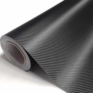 Envelopamento Fibra Carbono Preto 1Mx30Cm Para Coluna Carro em Oferta na Shopee