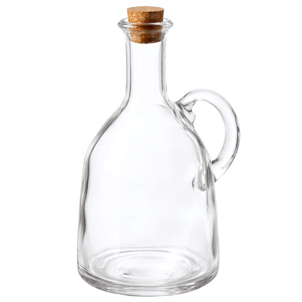 Porta Azeite/Óleo Galheteiro 580ML de Vidro com Tampa de Rolha