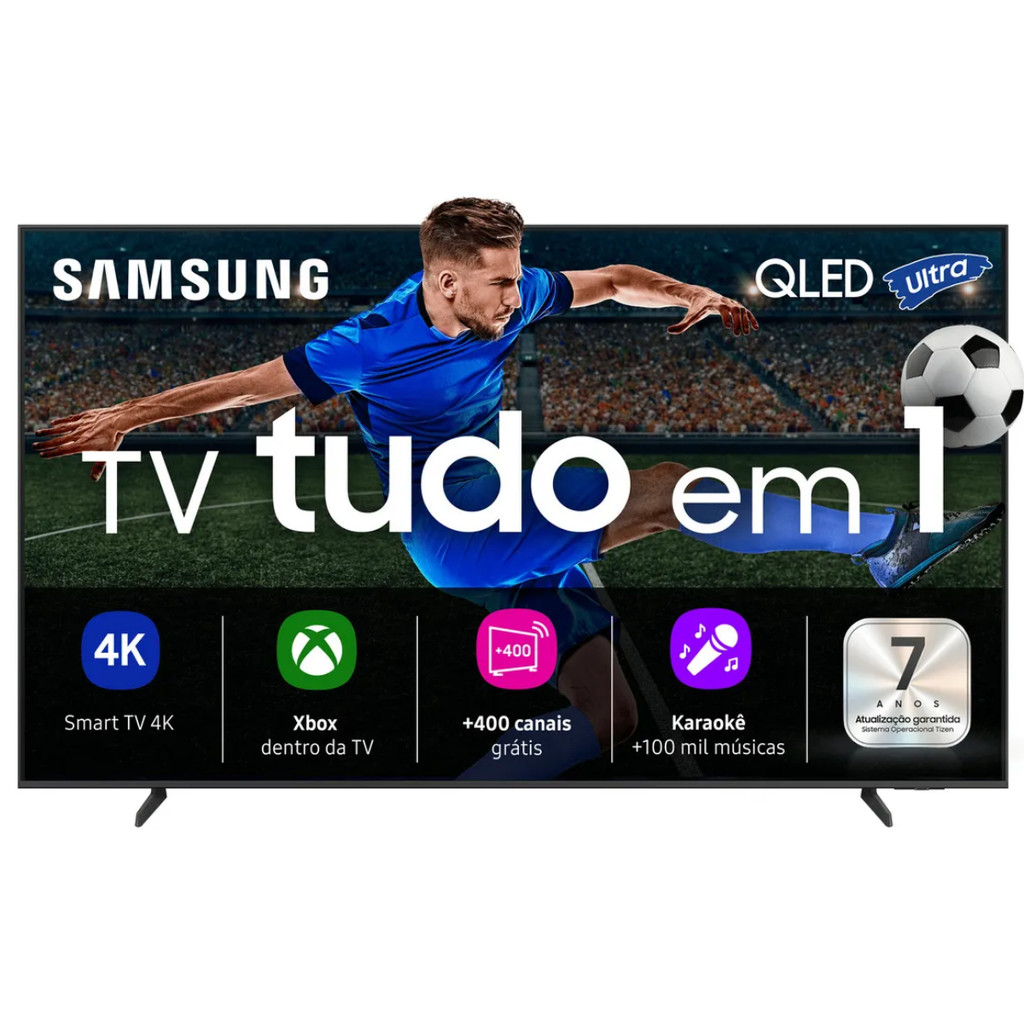 TV Smart 50" Samsung Vision AI QLED Ultra 4K QEF1 2025