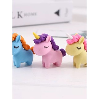 3 peças Pacote Borracha De Borracha De Borracha De Unicórnio /Borrachas em formato de animais Montável Apagador em Oferta na Shopee
