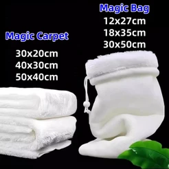 Filtro Mágico Para Aquário , Meia , Tapete Tanque De Peixes , De Separação Seca , Saco De Algodão , Acessórios