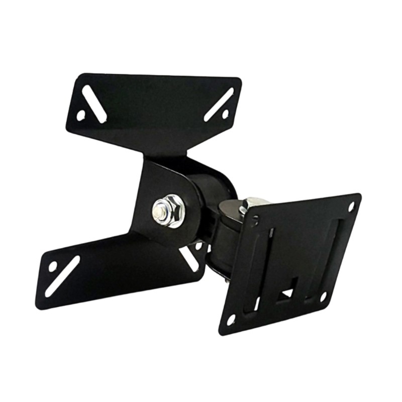 Suporte De Parede Giratório Multiângulo Estone Para Visualização Ajustável De Monitores De Tv De 14 A 24 Polegadas