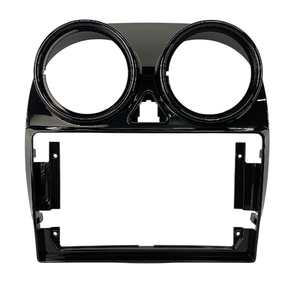 Moldura Painel Central Multimídia 9 Polegadas Fiat Palio Attractive Grand Siena Black Piano