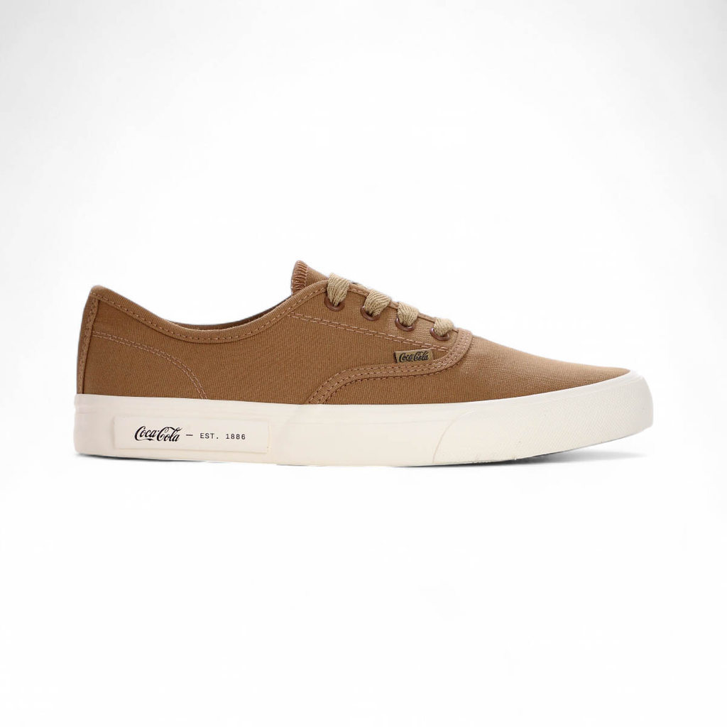 Tênis Coca Cola Kick Travel Marrom Caramelo - Feminino