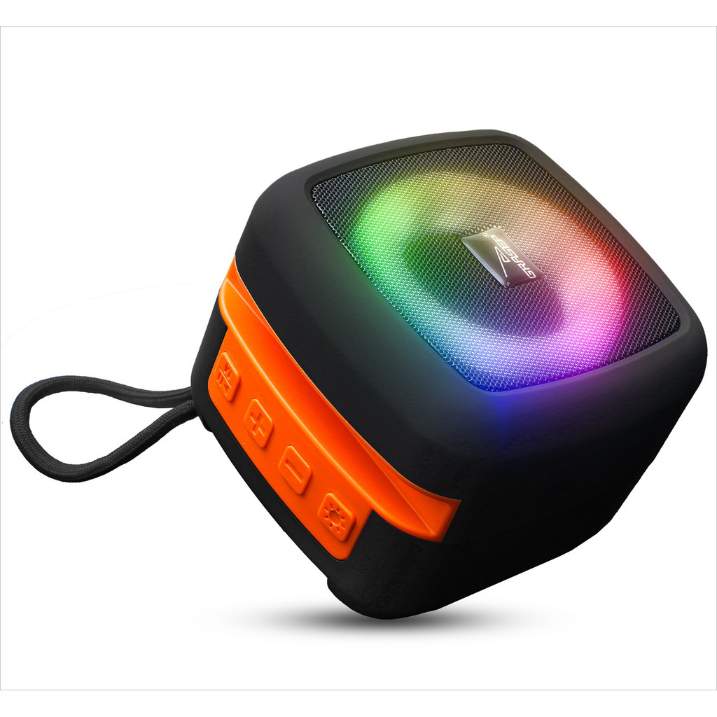 Caixa De Som Bluetooth 5.3 Portátil Potente Led RGB Pen-drive USB Cartão SD P2 em Oferta na Shopee
