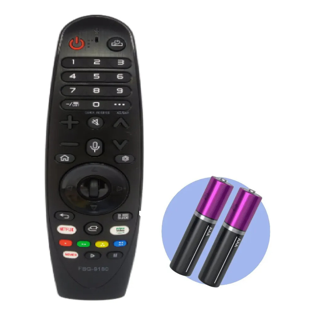 Controle Remoto Smart   Compatível C/ LG ( Sem Mouse E Voz)