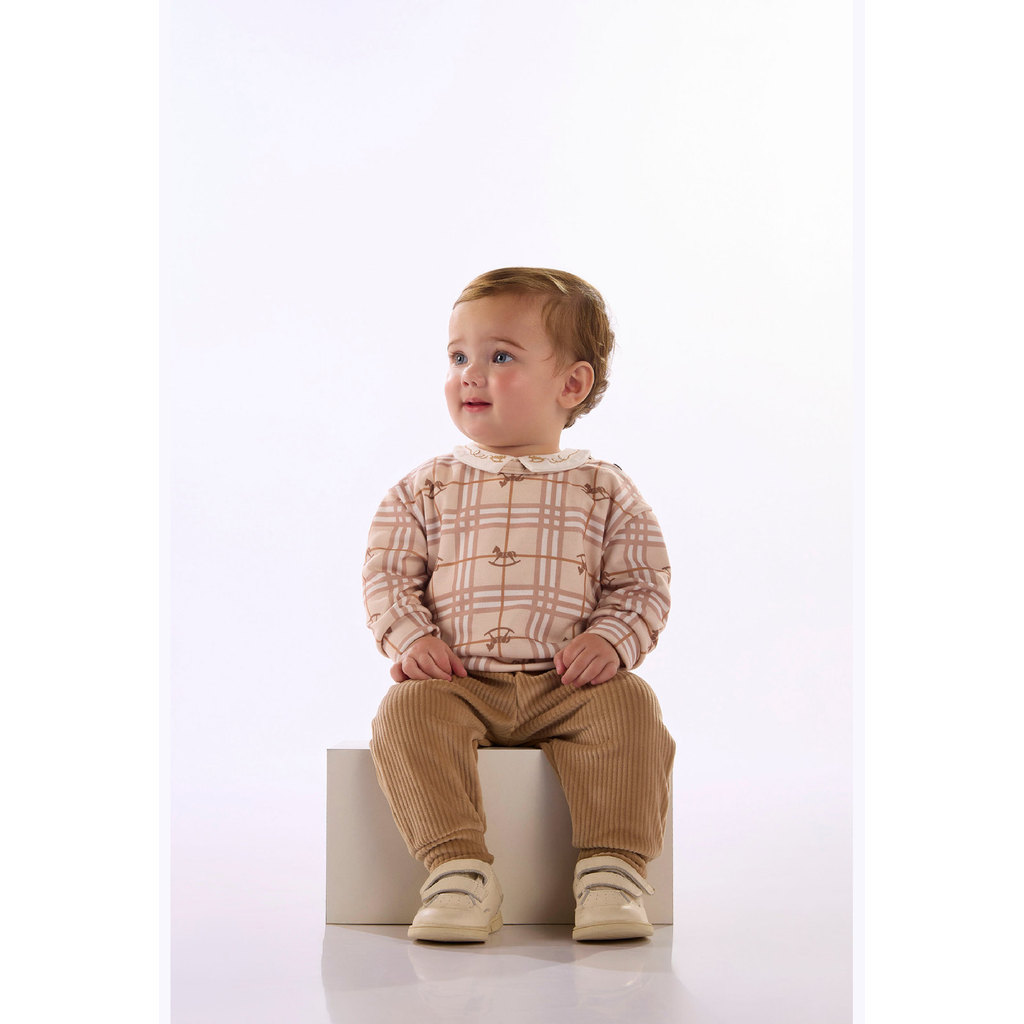 Conjunto Bebê Blusão Veludo Up Baby