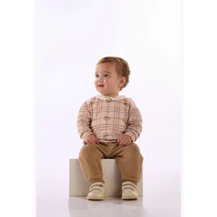 Conjunto Bebê Blusão Veludo Up Baby